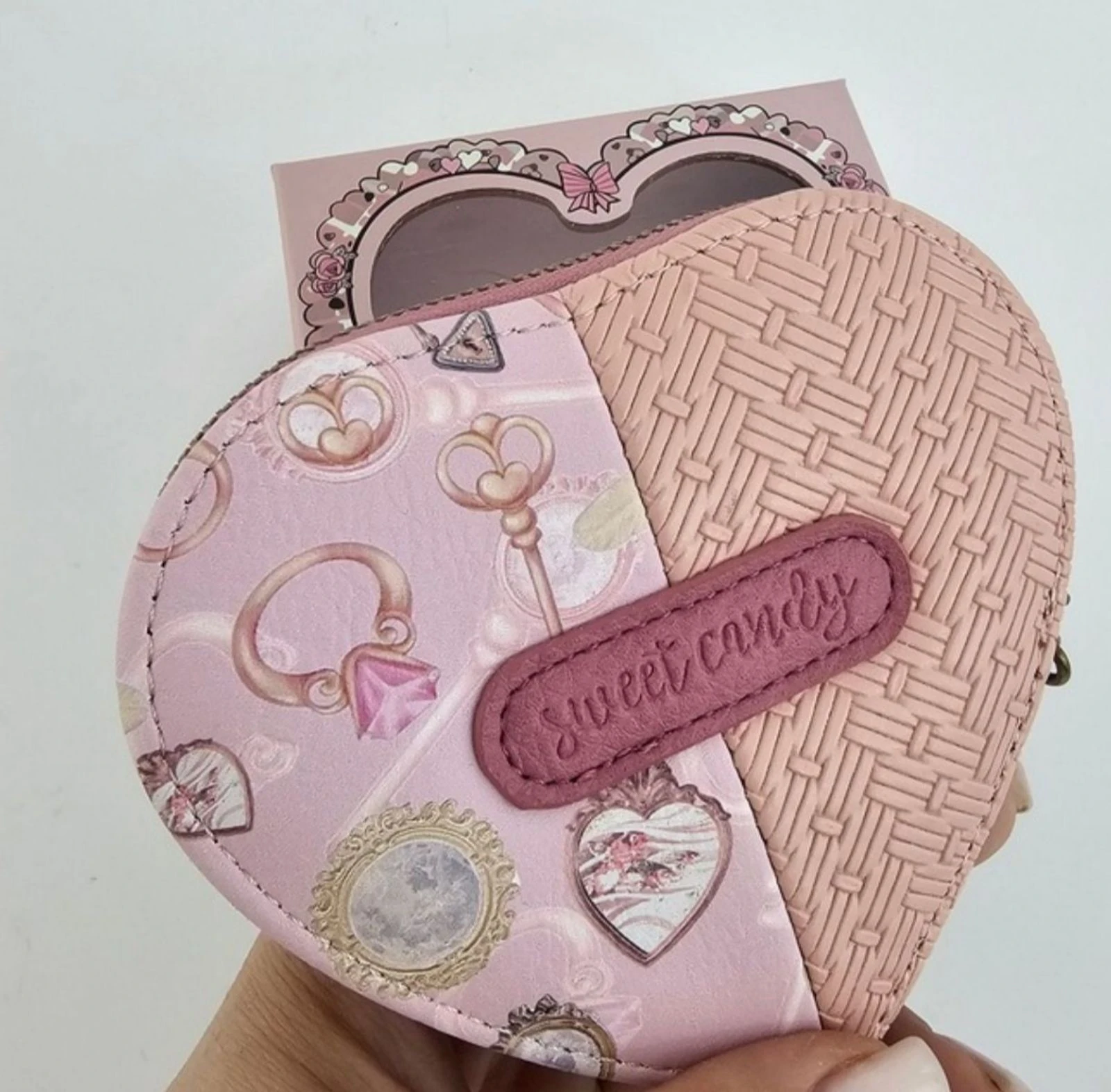Monedero Sweet Candy coração rosa 🩷 – photo 2